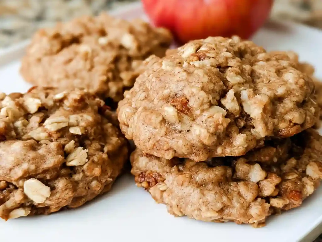 Apple Cinnamon Oatmeal Cookies