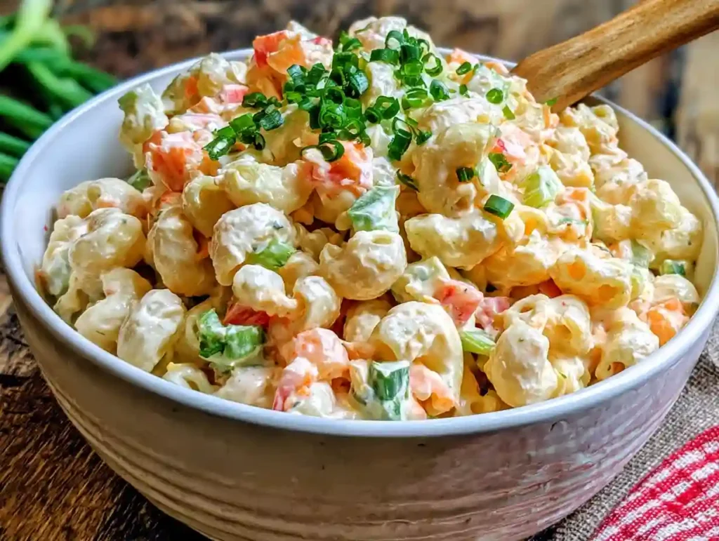 Classic Hawaiian Macaroni Salad