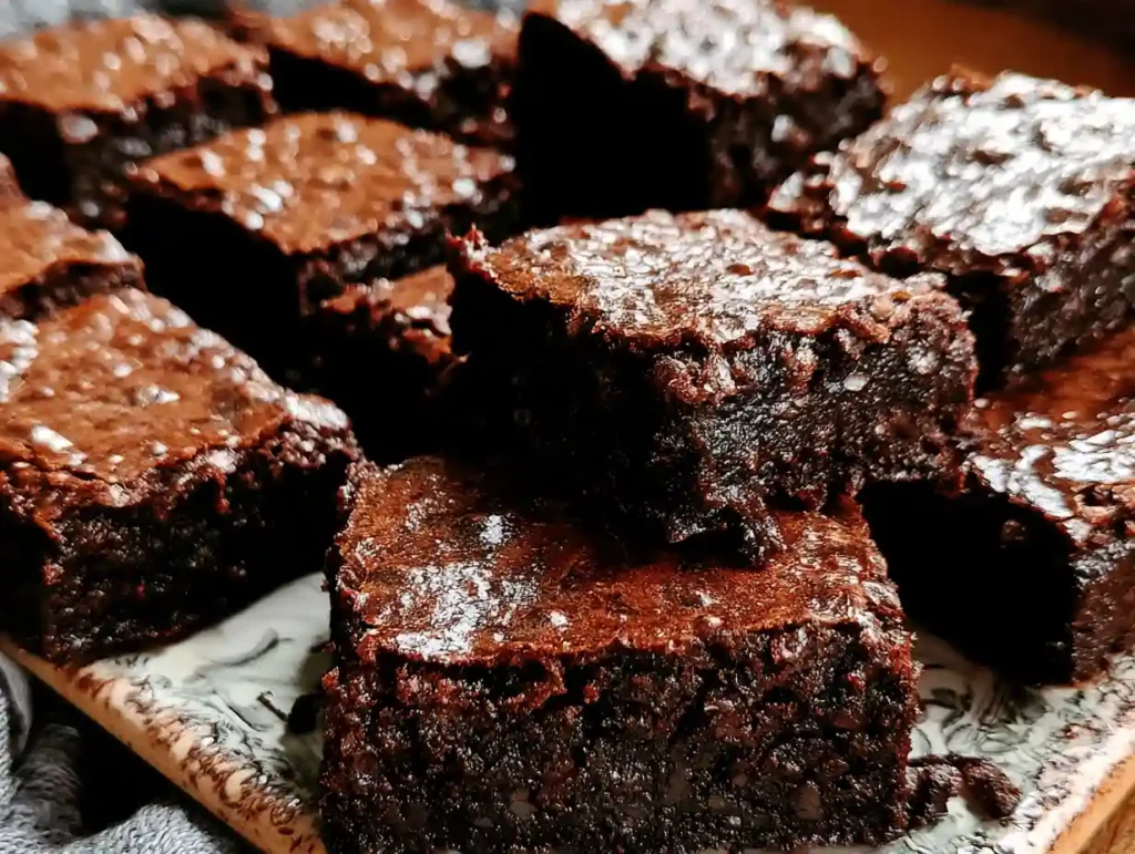 Fudgy brown butter brownies