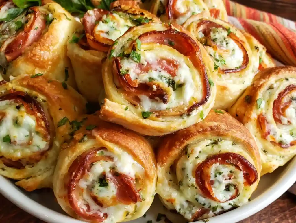 Zesty Italian Pinwheels Recipe
