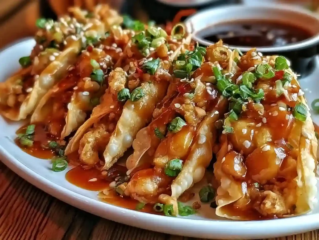 Applebee's Chicken Wonton Tacos