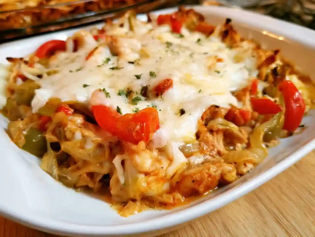 Chicken Fajita Casserole Recipe