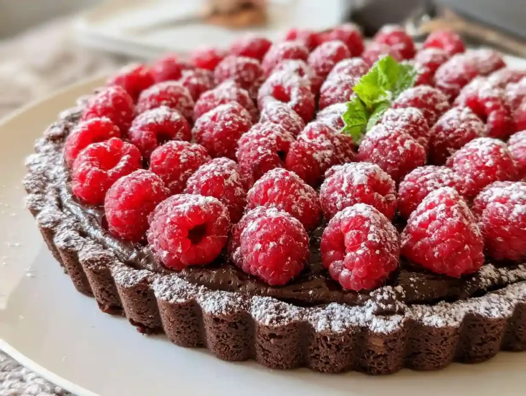 Chocolate Raspberry Tart Recipe