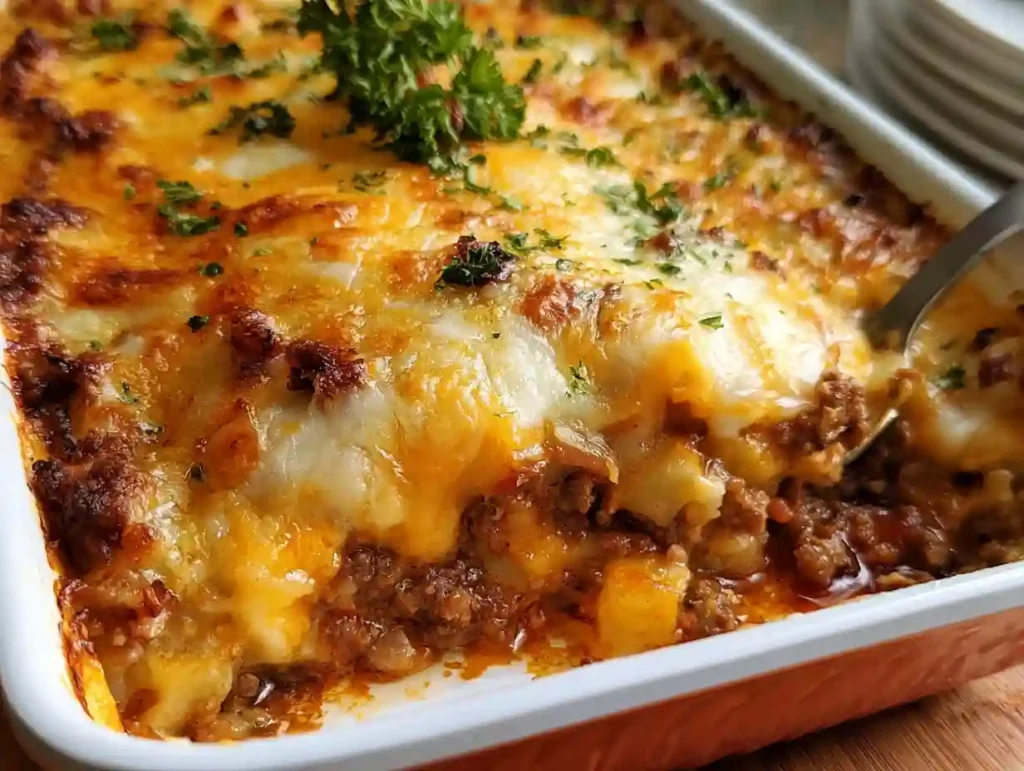 HOBO CASSEROLE WITH GROUND BEEF