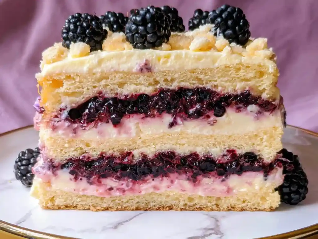 Lemon Blackberry Cake