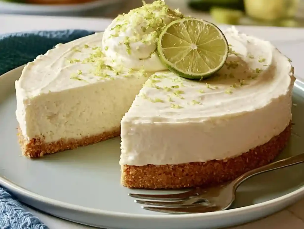 No-Bake Key Lime Cheesecake