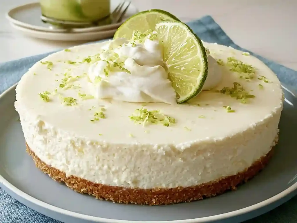 No-Bake Key Lime Cheesecake