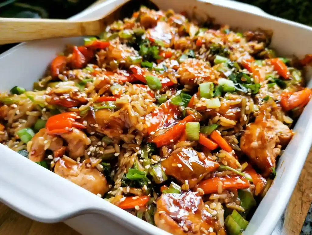 Teriyaki Chicken Casserole