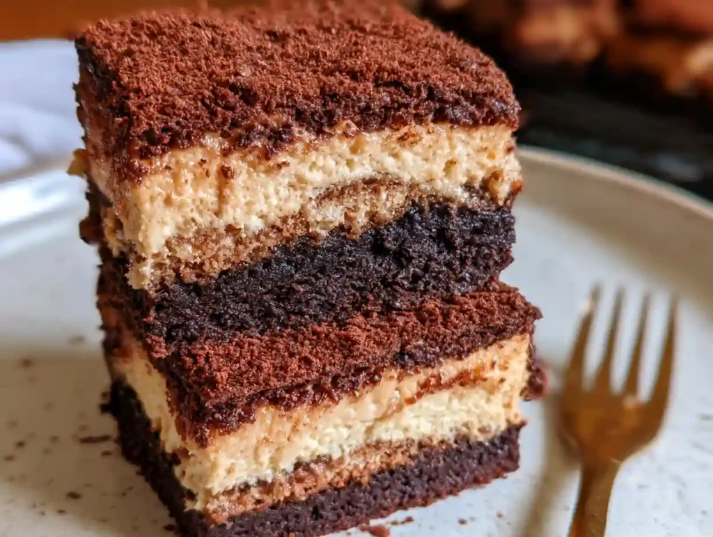 Tiramisu Brownies