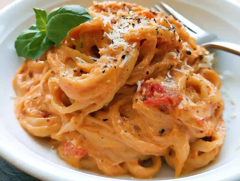 Tomato Pasta Sauce with Cream cheese
