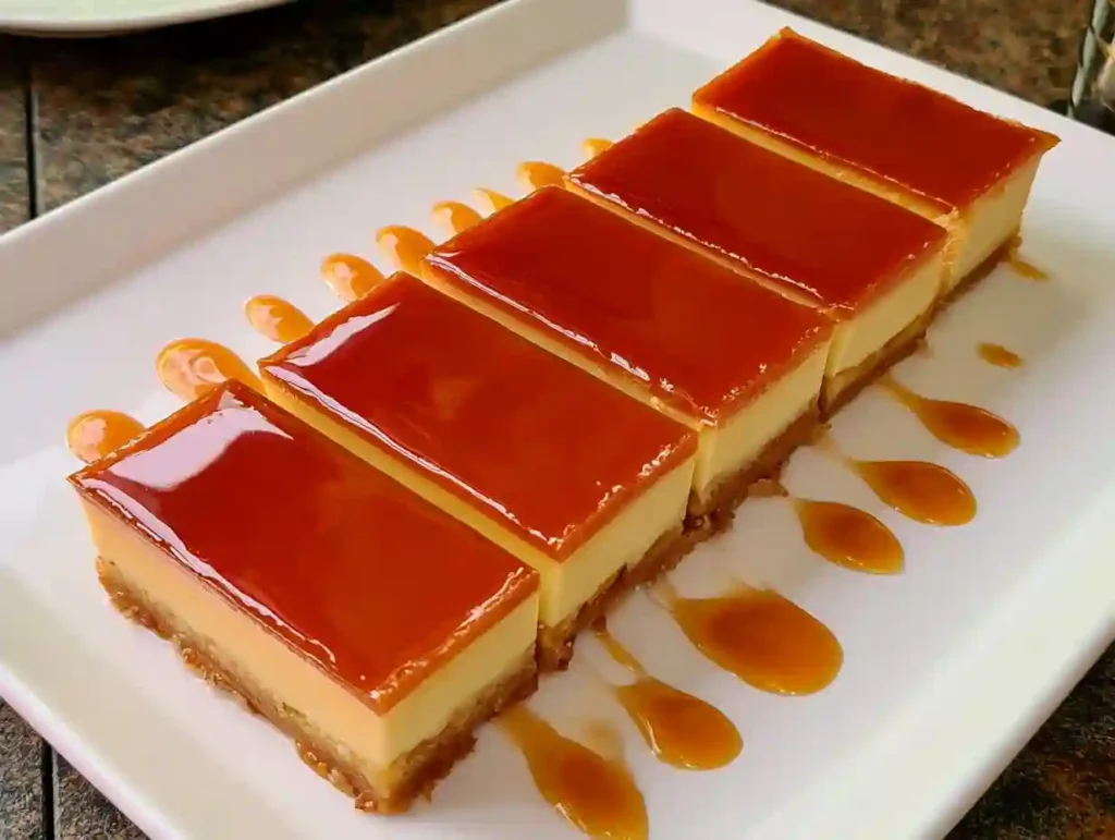 Vanilla Caramel Custard Tart
