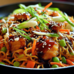 Chicken Chow Mein with The Best Chow Mein Sauce