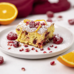Cranberry Orange Breakfast Cake Recipe