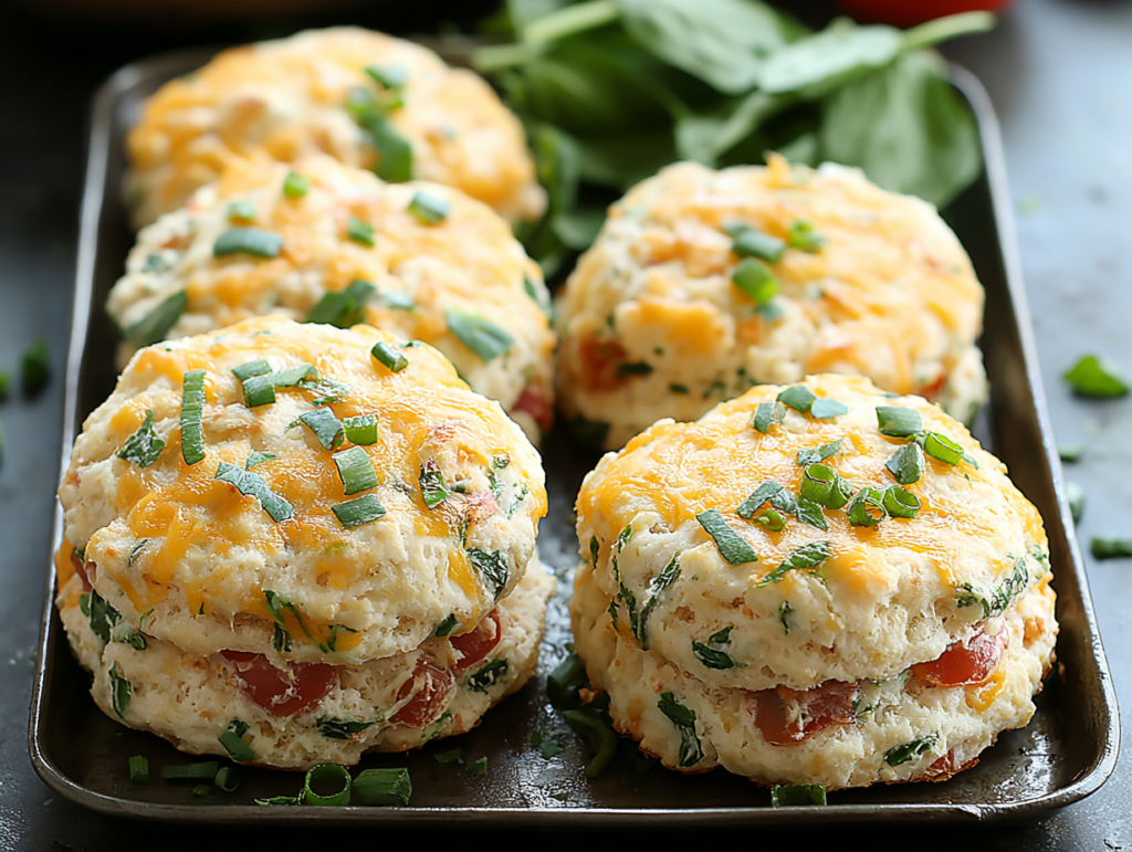 High-Protein Breakfast Biscuits Recipe : Healthy, Savory, and Meal-Prep Friendly