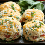 High-Protein Breakfast Biscuits Recipe : Healthy, Savory, and Meal-Prep Friendly