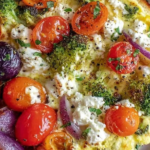 High-Protein Veggie Bake with Cottage Cheese