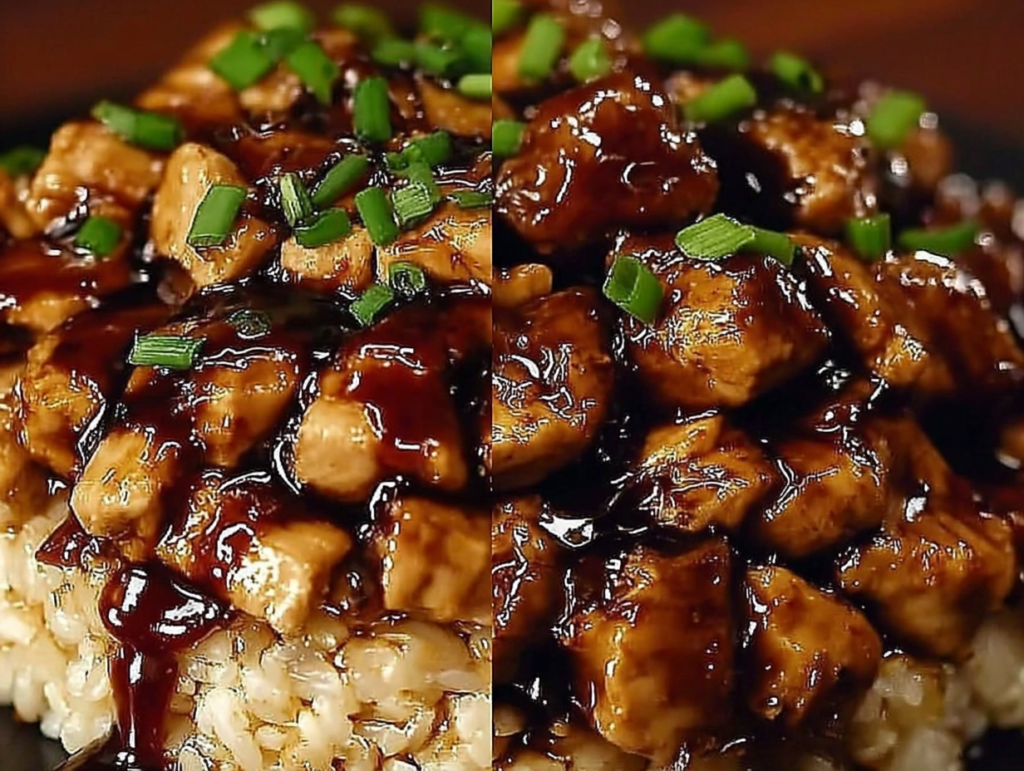 Honey BBQ Chicken Rice