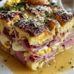 Monte Cristo Breakfast Casserole