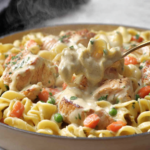 Quick Chicken Pot Pie Pasta