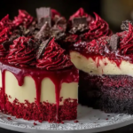 Red Velvet Cheesecake Layer Cake Recipe