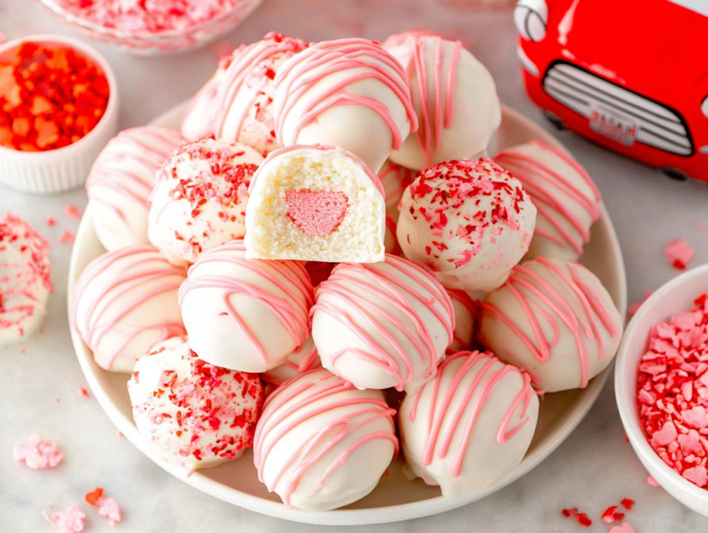 Strawberry Cheesecake Balls