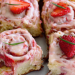 Strawberry Cinnamon Rolls