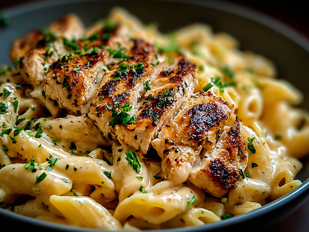 Creamy Rotisserie Chicken Pasta