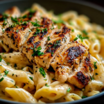 Creamy Rotisserie Chicken Pasta