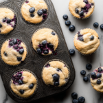 Homemade Blueberry Protein Muffins