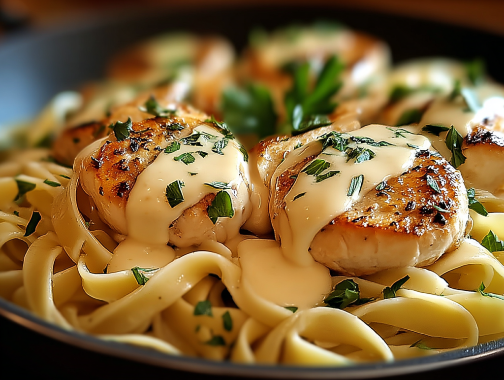 One-Pan Chicken with Buttered Noodles