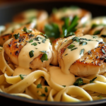 One-Pan Chicken with Buttered Noodles