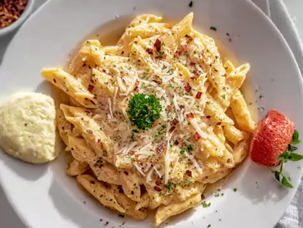 One Pot Creamy Garlic Pasta (Just 20 Minutes!)