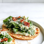 Smash Chicken Caesar Tacos