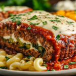 Stuffed Italian Meatloaf