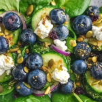 Blueberry Pistachio Spring Salad