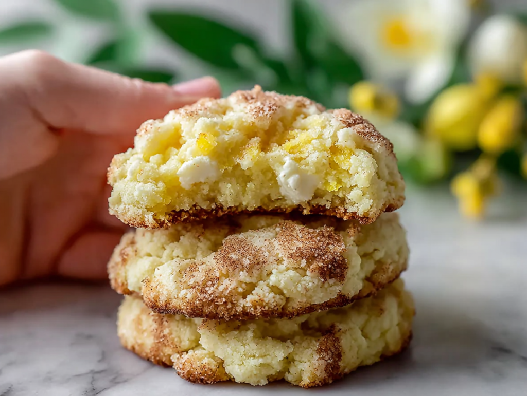 Buttery Lemon Snickerdoodles