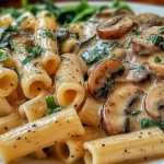 Creamy Tuscan Mushroom Pasta Skillet: Easy Comfort Food Bliss
