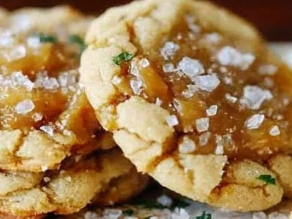 Crinkly Crackly Butter Toffee Sugar Cookies
