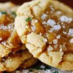 Crinkly Crackly Butter Toffee Sugar Cookies