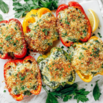 Herby Ricotta Stuffed Peppers