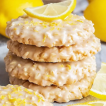 Lemon Oatmeal No-Bake Cookies