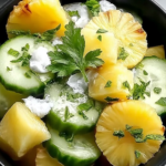 Pineapple Cucumber Salad