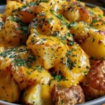 3-Ingredient Cheesy Ranch Potatoes