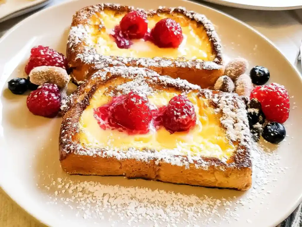 Air Fryer Yogurt Custard Toast