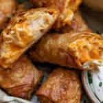 Buffalo Chicken Egg Rolls