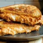 Buffalo Chicken Grilled Cheese Sandwich