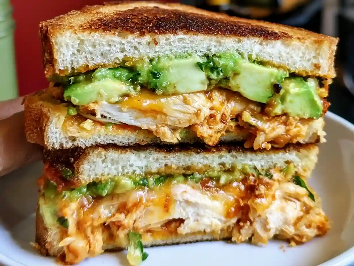 Chicken Avocado Melt Sandwich