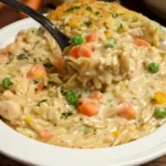 Chicken Pot Pie Orzo