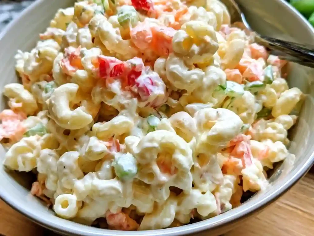 Classic Hawaiian Macaroni Salad