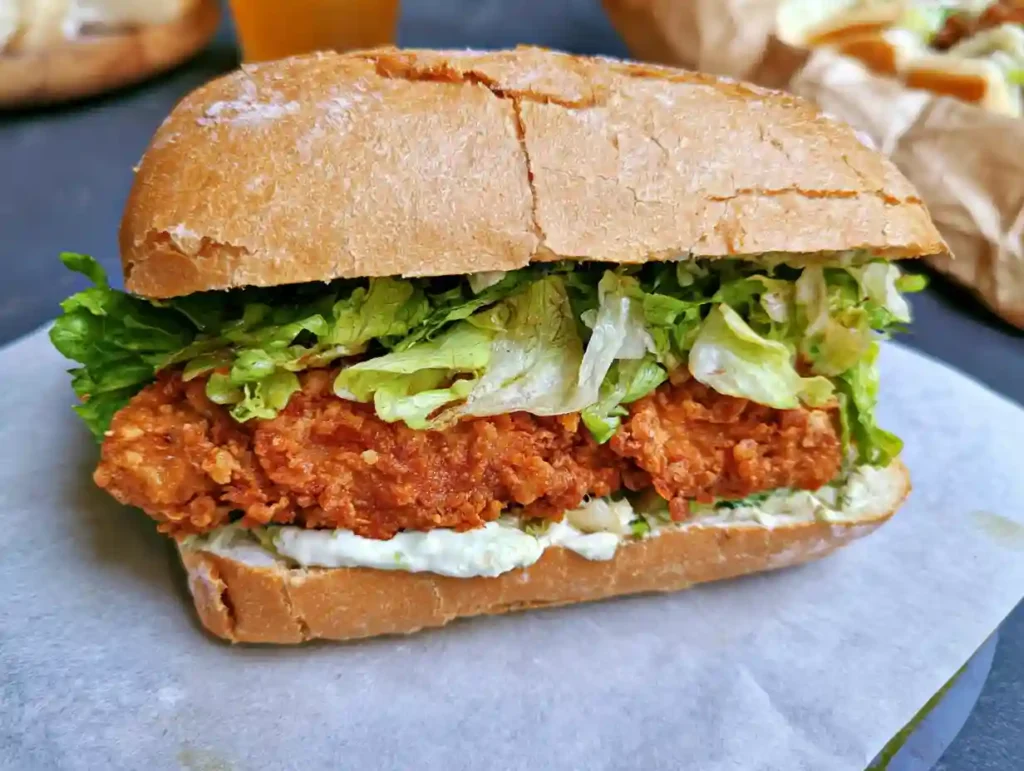Crispy Chicken Caesar Sandwich